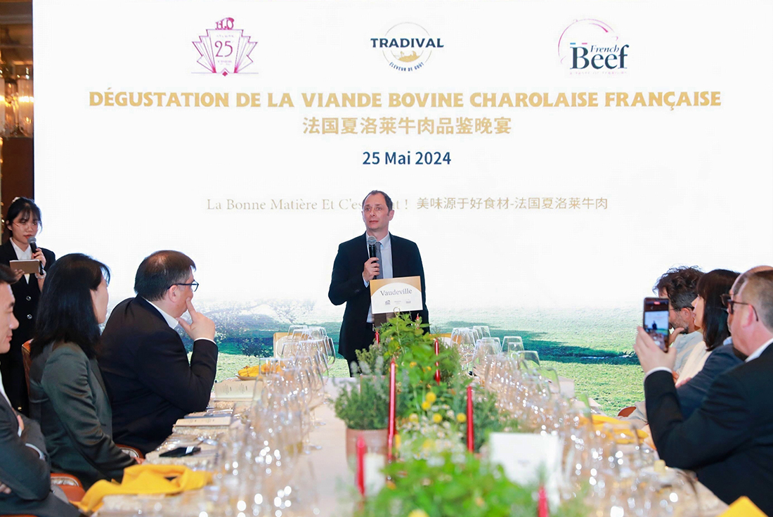 The Official Launch of French Charolais Beef