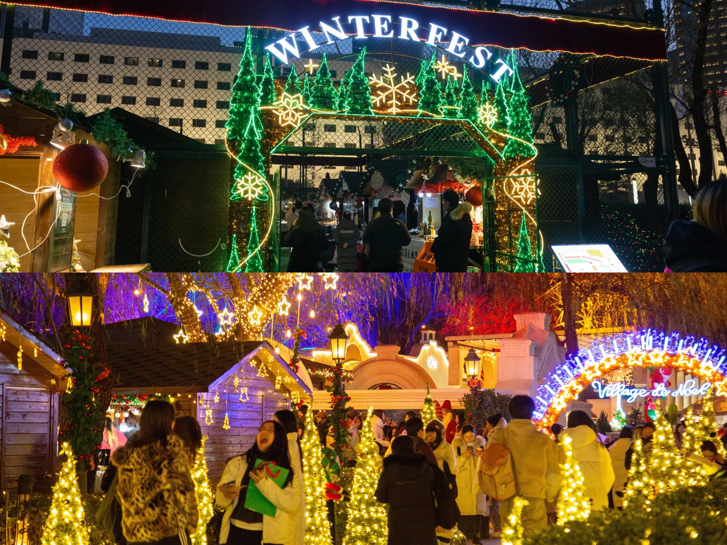 The Village de NO&Euml;L & The French Winterfest